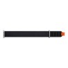 JCPal FlexLoop Band for Apple Watch 1st-9th gen, SE 1-2nd gen (38/40/41mm), S10 (42mm) - Black