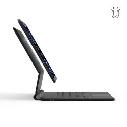 JCPal FolioKeys Pro Slim Keyboard Case with Trackpad for iPad Pro 13 (M4 2024/M5 2025) - International English