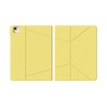 JCPal SlimFlex Folio Case with Pencil Holder for iPad Pro 11 (M4 2024/M5 2025) - Sand Yellow/Green