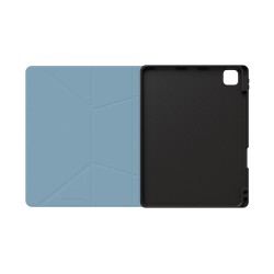 JCPal SlimFlex Folio Case with Pencil Holder for iPad Pro 11 (M4 2024/M5 2025) - Khaki Brown/Blue