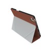 JCPal SlimFlex Folio Case with Pencil Holder for iPad Pro 11 (M4 2024/M5 2025) - Almond Brown/Grey