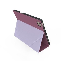 JCPal SlimFlex Folio Case with Pencil Holder for iPad Pro 11-inch (1-4th, 2018-2022) /iPad Air 10.9-inch (4-5th, 2020/2022)/iPad Air 11 (M2 2024/M3 2025/M4 2026) - Purple Smoke/Lilac