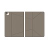 JCPal SlimFlex Folio Case with Pencil Holder for iPad Pro 11-inch (1-4th, 2018-2022) /iPad Air 10.9-inch (4-5th, 2020/2022)/iPad Air 11 (M2 2024/M3 2025/M4 2026) - Khaki Brown/Blue