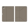 JCPal SlimFlex Folio Case with Pencil Holder for iPad 10.9-inch (10th, 2022)  / iPad 11" A16 11th gen- Khaki Brown/Blue