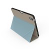 JCPal SlimFlex Folio Case with Pencil Holder for iPad 10.9-inch (10th, 2022)  / iPad 11" A16 11th gen- Khaki Brown/Blue