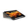 JCPal SlimFlex Folio Case with Pencil Holder for iPad 10.9-inch (10th, 2022)  / iPad 11" A16 11th gen- Khaki Brown/Blue
