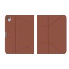 JCPal SlimFlex Folio Case with Pencil Holder for iPad 10.9-inch (10th, 2022)  / iPad 11" A16 11th gen- Almond Brown/Grey