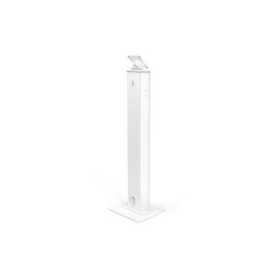 Maclocks Compulocks Brandable VESA Mount BrandMe Security Floor Stand - Tiltable display Floor Stand - White
