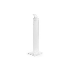 Maclocks Compulocks Brandable VESA Mount BrandMe Security Floor Stand - Tiltable display Floor Stand - White