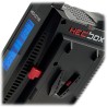 Hedbox Professional Dual LCD Battery Charger - V Lock Mount