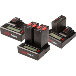 Hedbox Digital Dual LCD DV Battery Charger 