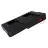 Hedbox V-lock Battery adapter Plate use 2X Sony NP-F to make 14.4V V-Lock Battery, D-Tap Out