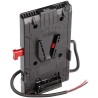 Hedbox V-lock Power adapter plate, USB Output 5.1V / 2.1A; 3 x D-Tap Output 14.8V / 5A