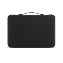 JCPal Nylon business style sleeve for 13-inch MacBook or Laptop - Black