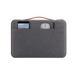 JCPal Nylon business style sleeve for 13-inch MacBook or Laptop - Gray