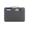 JCPal Nylon business style sleeve for 13-inch MacBook or Laptop - Gray