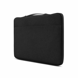 JCPal Nylon business style sleeve for 15-inch MacBook or Laptop - Black