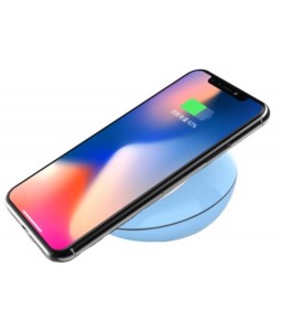 Devia Inductive fast wireless charger Qi Standard - Blue
