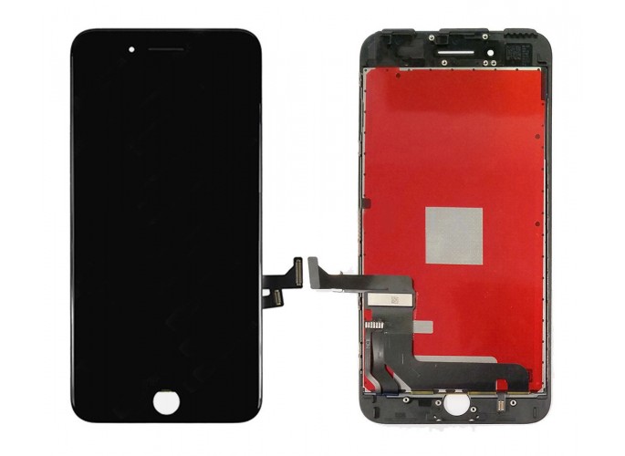 Renov8 Display LCD + Touch Screen for iPhone 7 - Black (brand new LG/Toshiba display)
