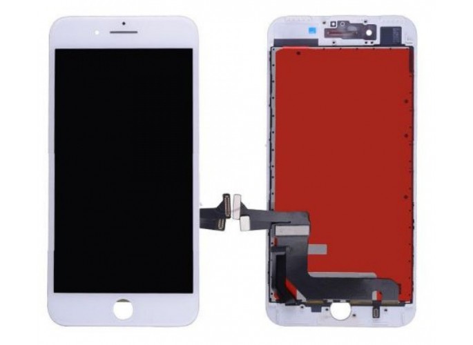 Renov8 Display LCD + Touch Screen for iPhone 7 - White (brand new LG/Toshiba display)