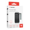 Verbatim Pocket SSD USB 3.2 Gen 2 1TB Black/Grey