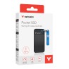Verbatim Pocket SSD USB 3.2 Gen 2 1TB Black/Blue