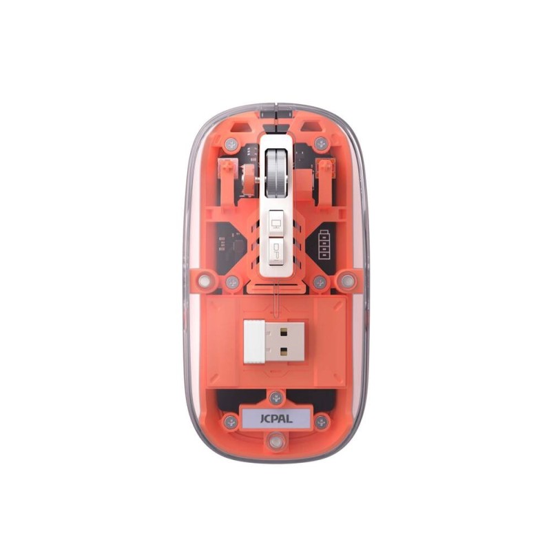 JCPal Ctrl Pro Wireless Optical Mouse - Orange