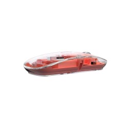 JCPal Ctrl Pro Wireless Optical Mouse - Orange