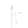 JCPal Flex Link USB-C to USB-C cable 2m - white