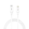 JCPal Linx USB-C to Lightning Cable 2m - white