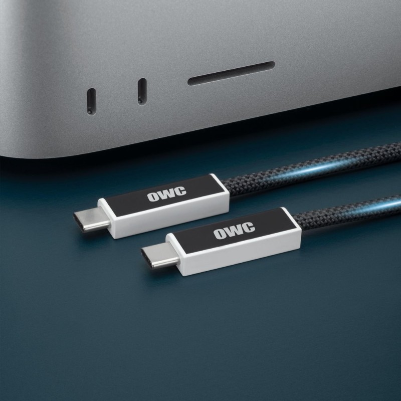 OWC 3.0M (10') USB4 (40Gb/s) Active Optical Cable - Black