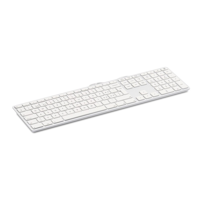 LMP USB numeric Windows Keyboard KB-3421, 110 keys, 2x USB, aluminum, Windows OS, silver - Italian