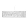 LMP USB numeric Windows Keyboard KB-3421, 110 keys, 2x USB, aluminum, Windows OS, silver - Italian