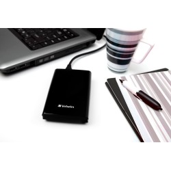 Verbatim Store 'n' Go Slim Portable SSD USB 3.2 Gen 1 / USB-C® 512GB Black