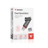 Verbatim Dual QuickStick USB-A/C 3.2 Gen1 512GB