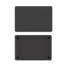 JCPal MacGuard Classic Protective for MacBook Air 13" M2 2022/M3 2024 - Carbon Black