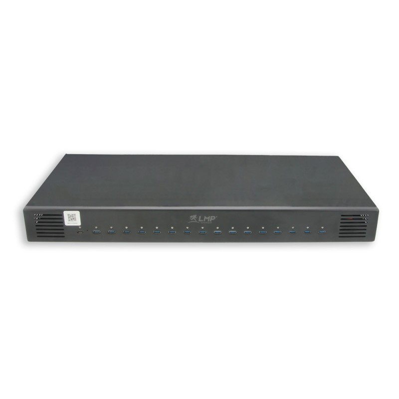LMP SmartCharge 1000 KC, 16 port charging station for iPad, iPhone and other USB-C devices, 1000W power supply (60W per port), LED, protective functions (overvoltage, short circuit, etc.), i
