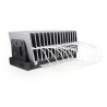 LMP SmartCharge 1000 HKC, 16 port charging station for iPad, iPhone and other USB-C devices, with bracket, 1000W power supply (60W per port), LED, protective functions (overvoltage, short ci