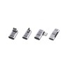 LMP USB-C (USB4) adapter set (4 pcs.), 8K@60 Hz, aluminum, space gray