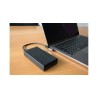 LMP USB-C (USB4) adapter set (4 pcs.), 8K@60 Hz, aluminum, space gray