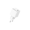 LMP USB-C GaN Power Adapter 30W, QC 3.0 & PD, for all iPhone, iPad and other USB-C devices, variable charging power (max. 30W), white