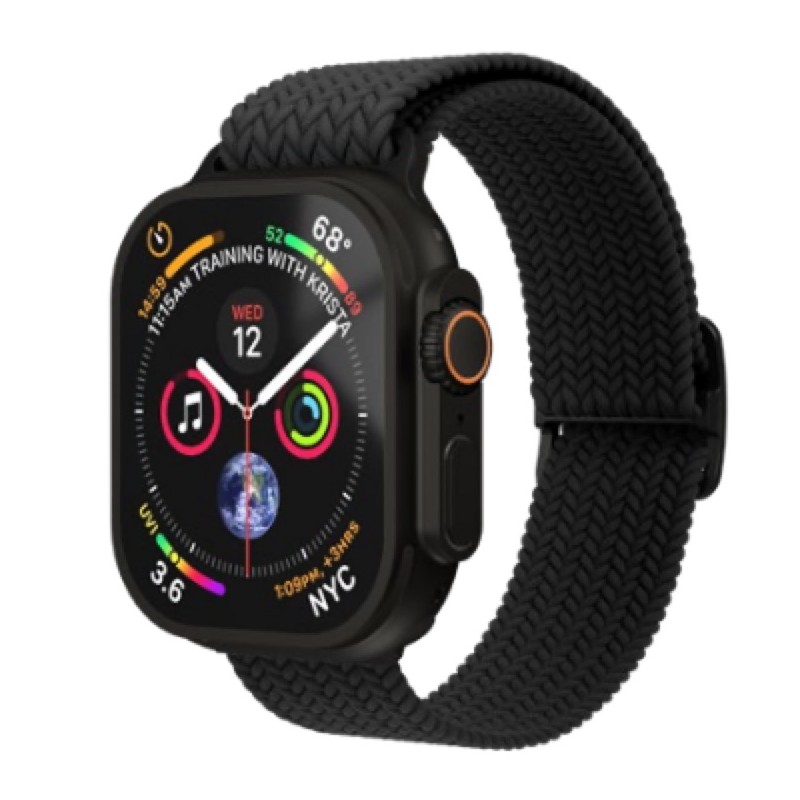 Vonmählen Woven Loop 38 | 40 | 41 | 42mm One Size - All Black