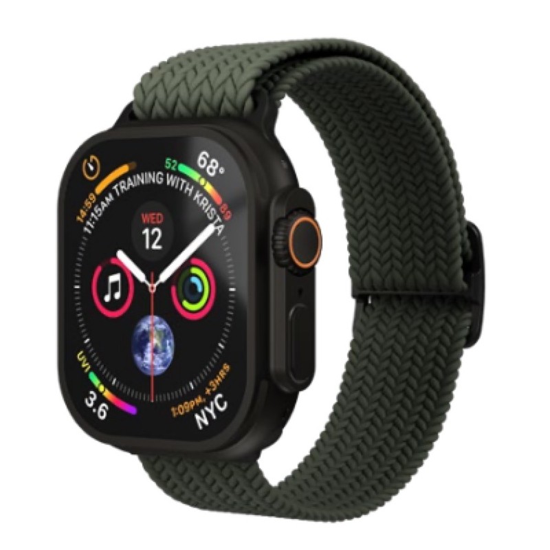Vonmählen Woven Loop 38 | 40 | 41 | 42mm One Size - Olive Black