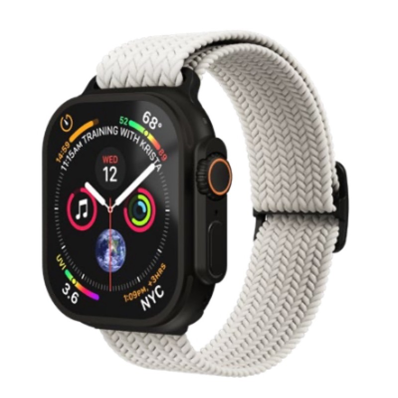 Vonmählen Woven Loop 42 | 44 | 45 | 46 | 49mm One Size - Cream Black