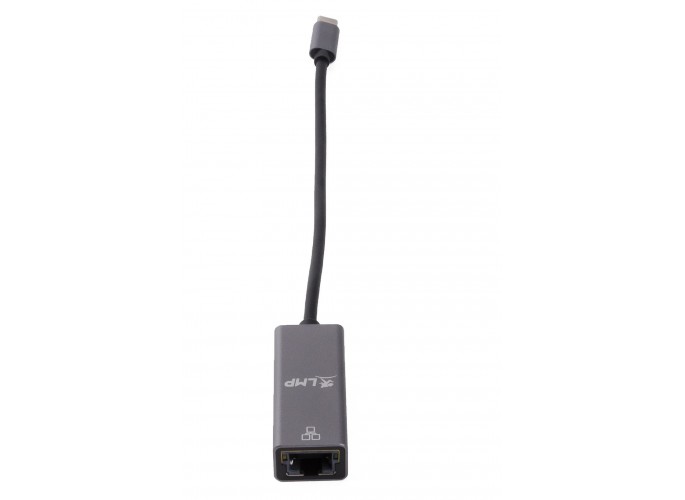 LMP USB-C (m) to Gigabit Ethernet (f) adapter  - space gray