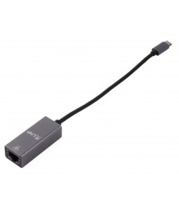 LMP USB-C (m) to Gigabit Ethernet (f) adapter  - space gray