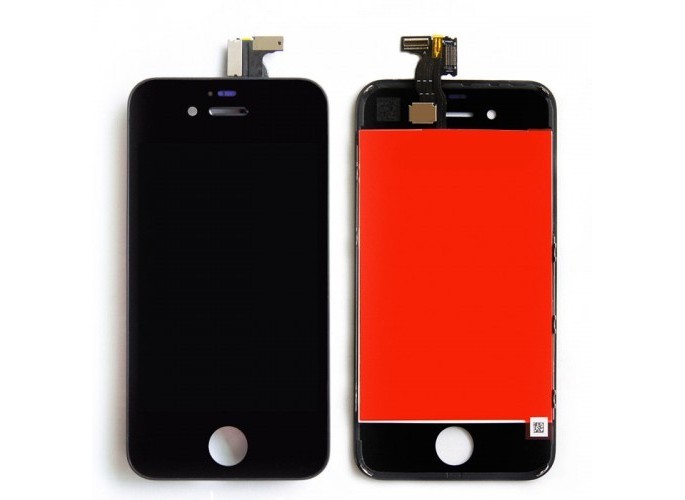 Renov8 Display LCD + Touch Screen + Frame for iPhone 4 - Black (brand new LG display)