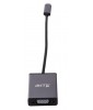 LMP USB-C to VGA adapter, USB-C 3.1 to VGA, aluminum housing, space gray
