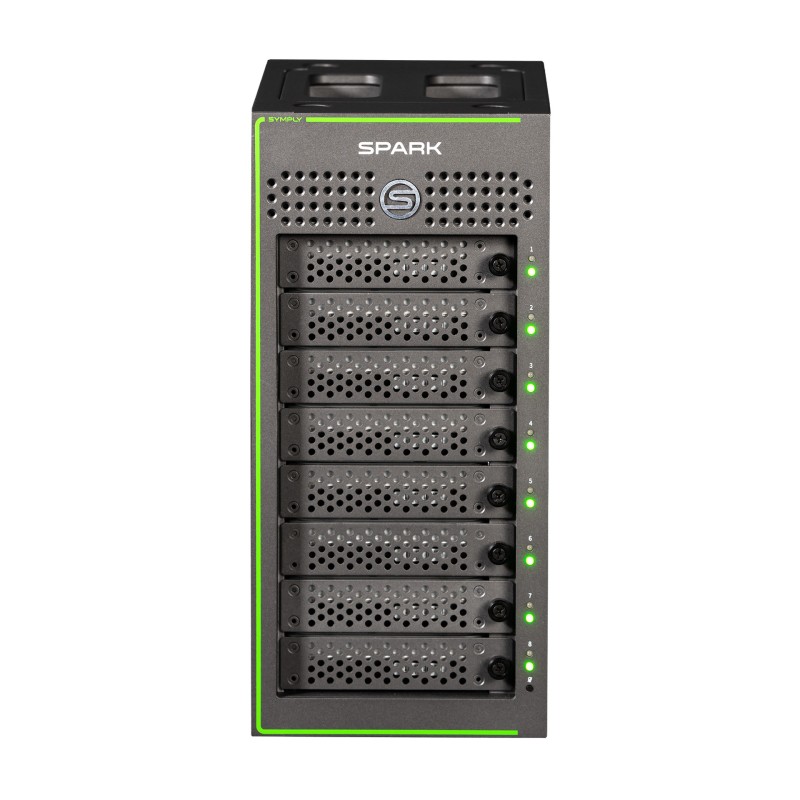 Symply SymplySPARK Desktop 8 Bay Thunderbolt 3 RAID 192TB 5Yr