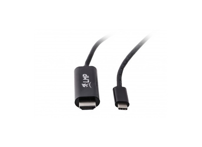 LMP USB-C to HDMI 2.0 cable, USB-C 3.1 to HDMI 2.0 (m), 4K@60Hz, black, 1.8 m